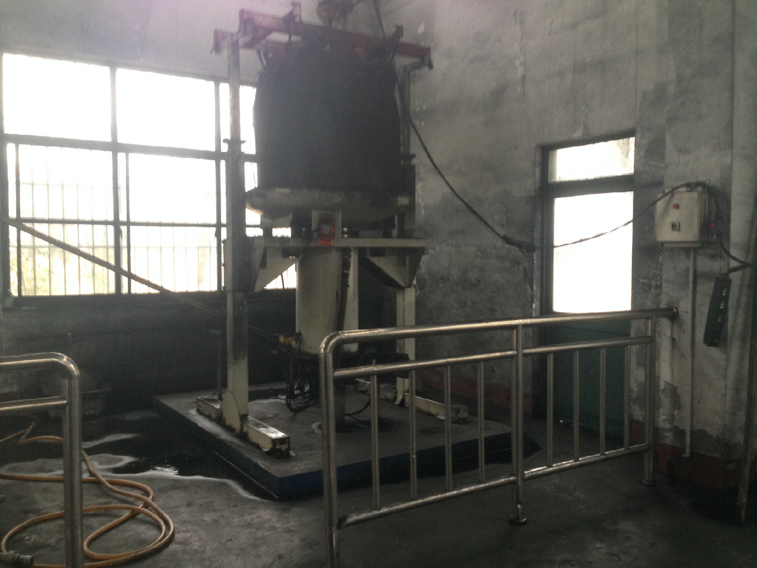 東營某汙水處理廠--活性炭粉投加泵