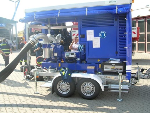 拖車式移動泵係統